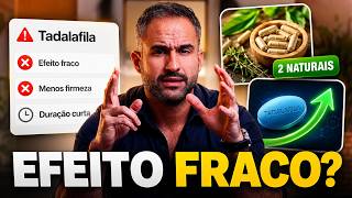 2 SUPLEMENTOS NATURAIS QUE POTENCIALIZAM O EFEITO DA TADALAFILA | COMPROVADO