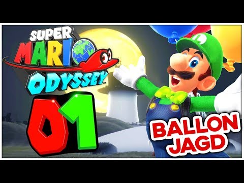 SUPER MARIO ODYSSEY Ballonjagd Part 1: Luigis BALLONJAGD startet im Hutland!