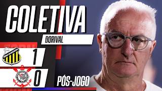 AO VIVO: COLETIVA DORIVAL JÚNIOR | NOVORIZONTINO 1 X 0 CORINTHIANS PELO PAULISTÃO