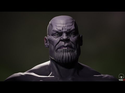 Thanos- Medium VR SpeedSculpt - part01