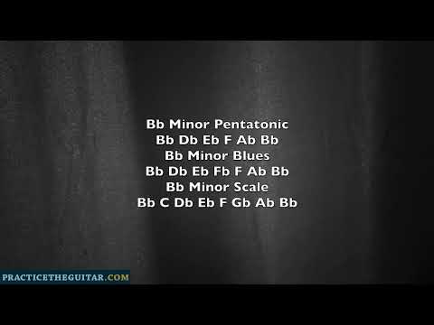 Bbm7 One Chord Jam Track