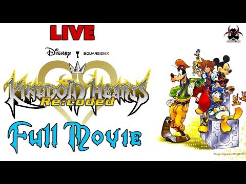 Kingdom Hearts Re:Coded Full Movie (All Cutscenes) LIVE Viewing