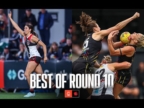 The BEST MOMENTS from Round 10 of AFLW