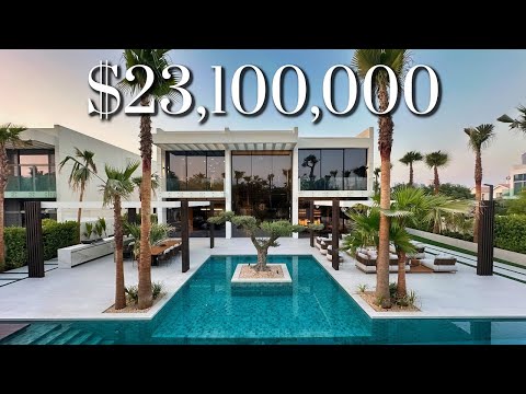Touring a $23,100,000 MODERN MASTERPIECE | District One, Dubai