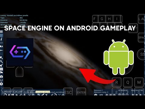 Space engine 0.990 on mobile gameplay! (gamehub)