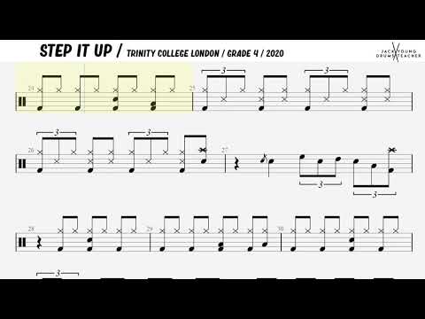 Step It Up - Trinity Drums 2020 Grade 4