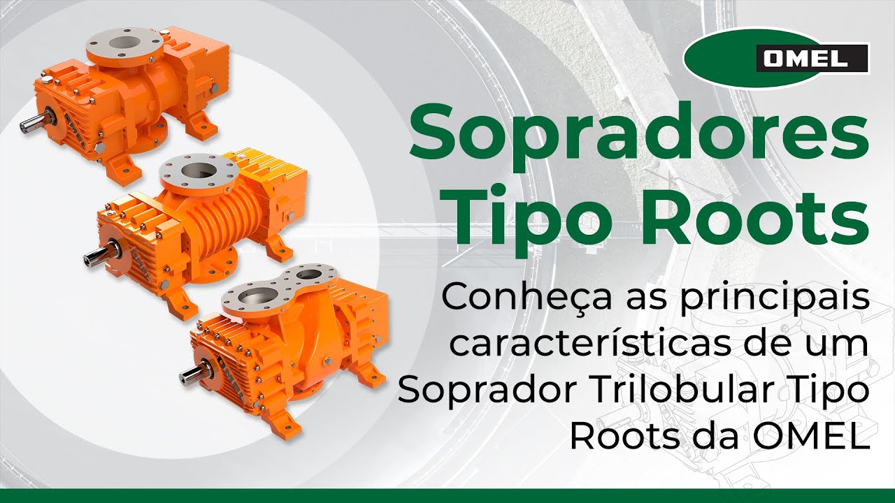 Principais Características de um Soprador Tipo Roots da OMEL