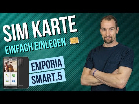 Emporia Smart.5  SIM-Karte einlegen Anleitung