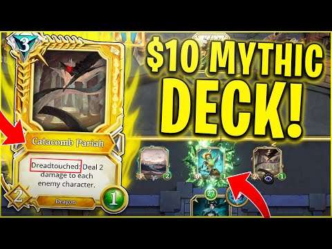 *NEW* BUDGET DRAGON DECK Destroys Mythic! Gods Unchained - Weekend Ranked