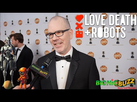 Composer of Love, Death & Robots Rob Cairns Interview at Annie Awards 2020