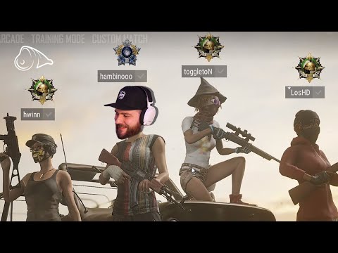 Climbing the PUBG leaderboards ft. TGLTN, Hwinn & LosHD