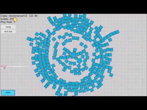 Experimental Classes (level 200 necro in fake diep.io clone) | Diep.io CLONE (not real diep.io game)