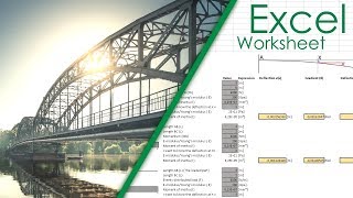 Beam Deflection Calculator Excel Sheet | Spreadsheet Download