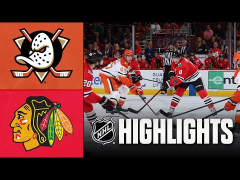 NHL Highlights | Ducks vs. Blackhawks | October 19, 2025