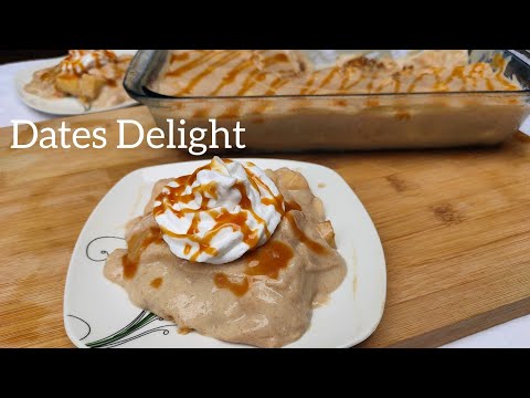 Eid special easy dessert/Dates Delight