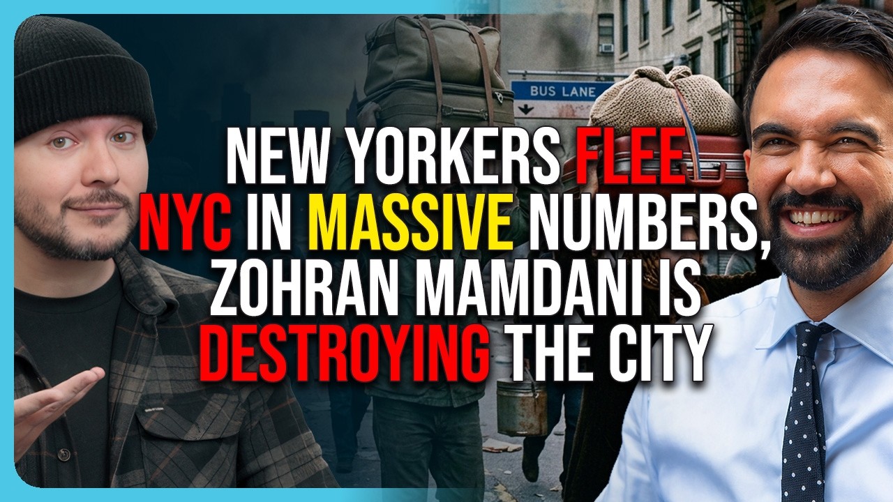 New Yorkers FLEE NYC In MASSIVE Numbers, Zohran Mamdani Is DESTROYING The City
