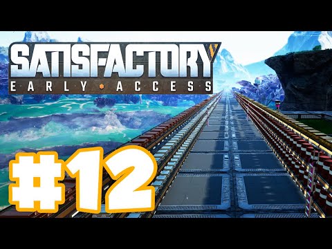 Starting to Build Roads! | Let's Play: Satisfactory | Ep 12