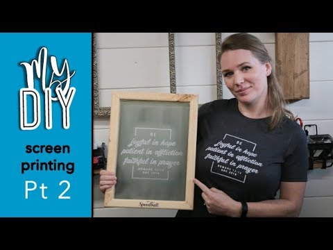 Screen Printing Part 2: Applying Speedball Photo Emulsion to your prepared screen