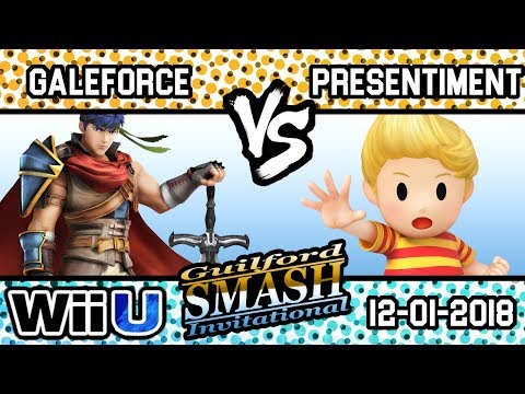 Guilford Smash 4 Invitational - Galeforce (Ike, Captain Falcon) Vs. Presentiment (Lucas) - L Finals