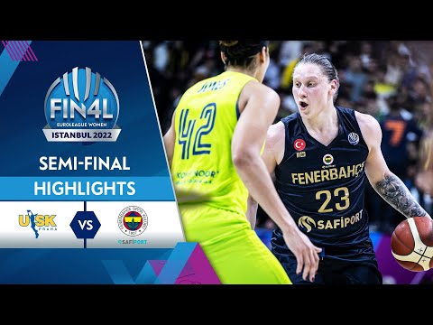 ZVVZ USK Praha - Fenerbahce Safiport | Highlights - Semi-Final | EuroLeague Women 2021/22