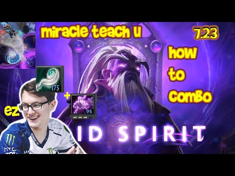 Miracle teach u How to combo void spirit 7.23