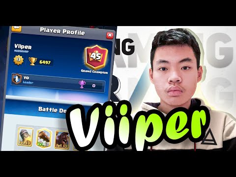 Viiper Hog  Hog Exnado GOD gameplays👈Best Deck in Clash Royale