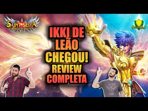 REVIEW COMPLETA do IKKI de LEÃO! Quais suas SKILLS? O que GANHA com a ARMADURA e CONSTELAÇÃO?