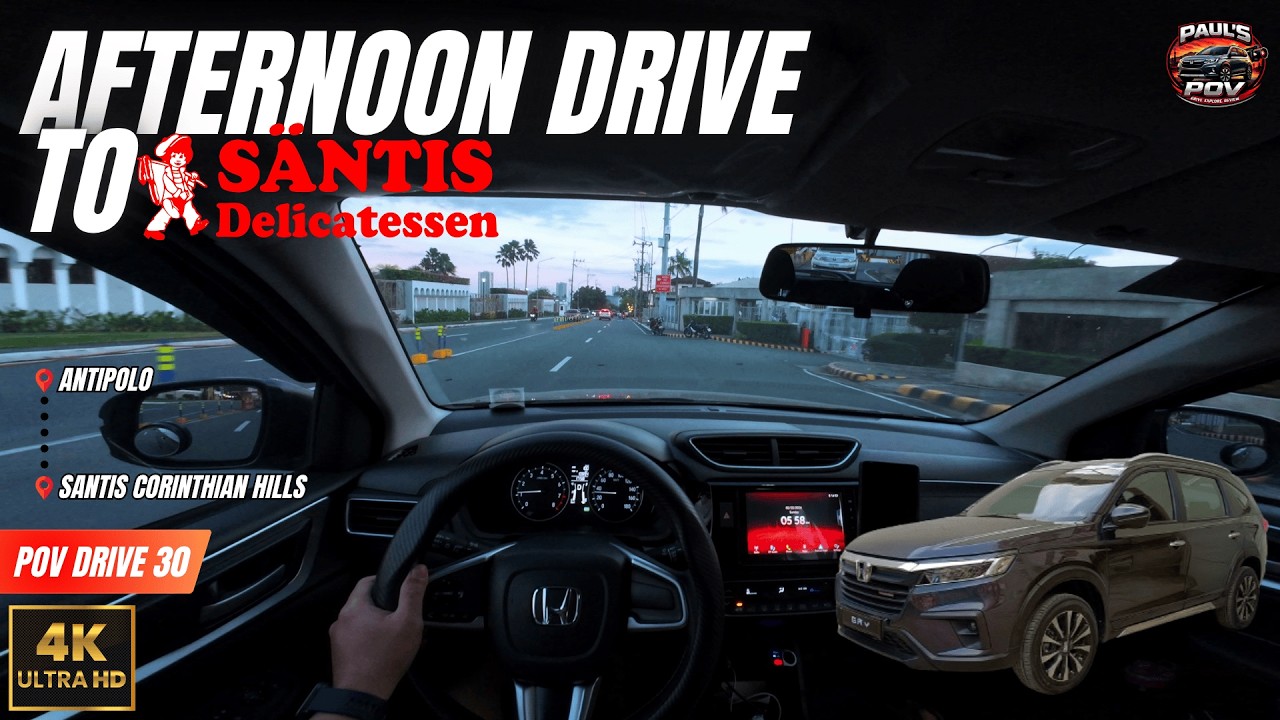 POV Drive | Afternoon Trip to Santis Delicatessen | Honda BR-V