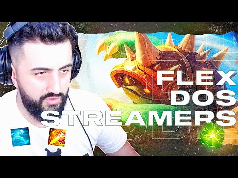 RAMMUS DEU AULA NA FLEX DOS STREAMERS Ft. Julião, Shygo, SrDog e MatheusBT