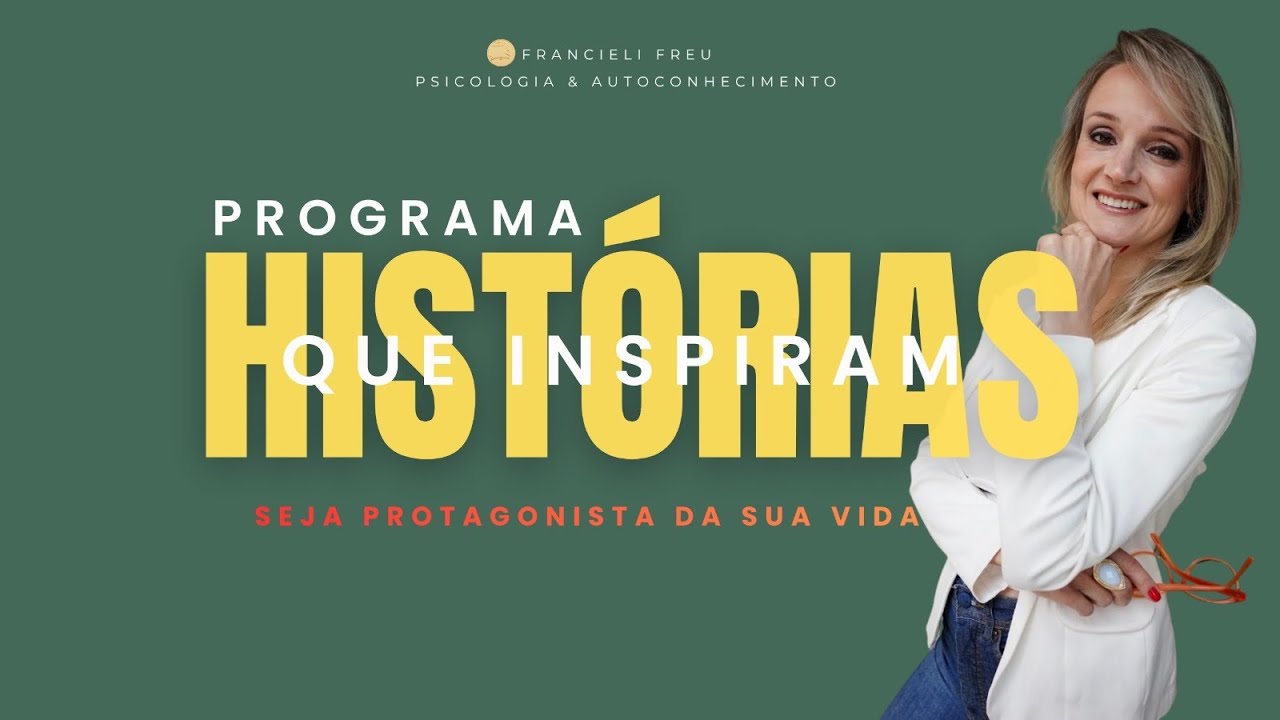 Seja protagonista da sua vida