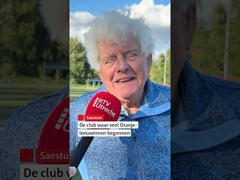 De club waar veel Oranjeleeuwinnen begonnen 🦁 #rtvutrecht #zeist #vrouwenvoetbal #saestum