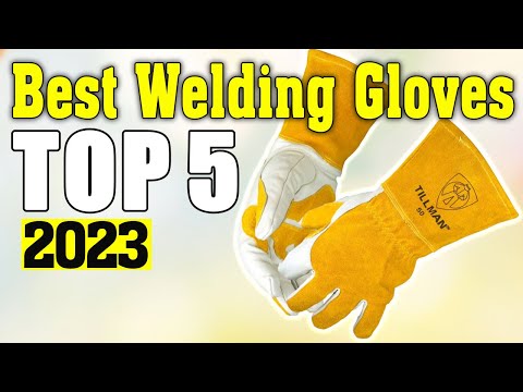 Grain Leather Tig Welding Gloves