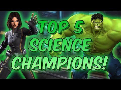 Top 5 Science Champions! - December 2017 - Marvel Contest Of Champions
