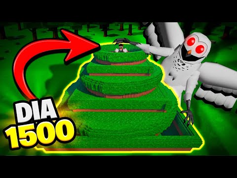 CRIEI A MAIOR BASE GIGANTESCA DE 1500 DIAS NO 99 NIGHTS IN THE FOREST!!!! (TUDO DO JOGO)