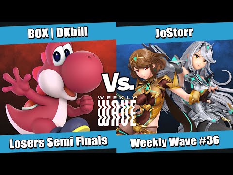 Weekly Wave #36 Losers Semi Finals - BOX | DKbill (Yoshi) vs JoStorr (Aegis)
