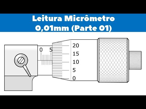Leitura Micrômetro 0,01mm (Parte 01) Análise