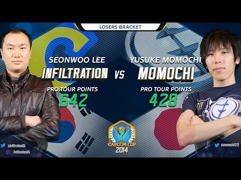 USFIV: Infiltration vs EG Momochi  - Capcom Cup 2014 - Losers Semis