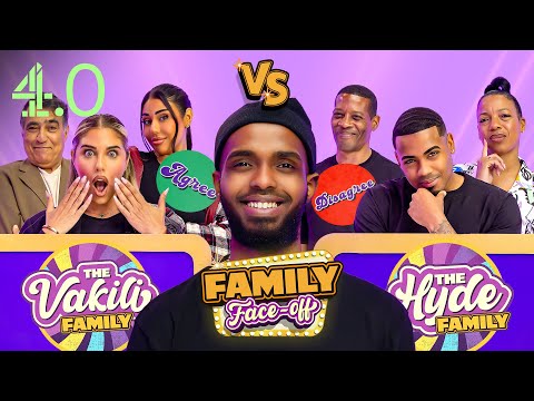 Tyrique Hyde vs Anna & Mandi Vakili | Family Face Off | @channel4.0