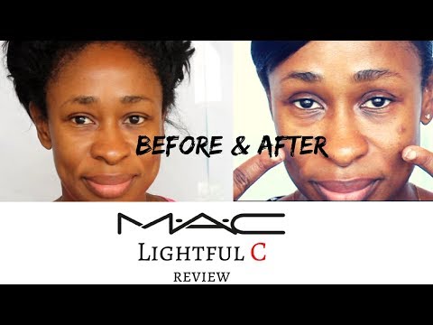 Before & After M A C Lightful C