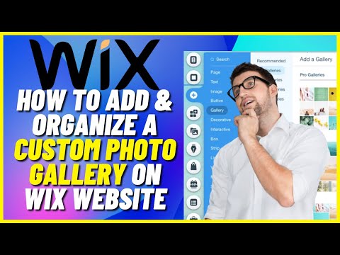 Wix Gallery Tutorial | How to Add & Organize A Custom Photo Gallery on your Wix Website