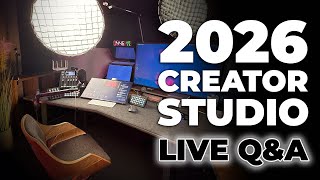 Inside my 2026 Video Content Creation Studio, Full Setup Breakdown + Live Q&A