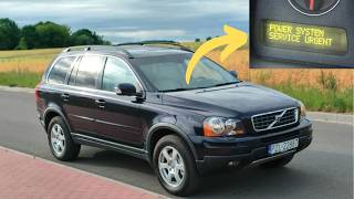 “Power system service urgent” warning in Volvo vehicles