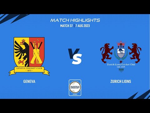 Match 37 - GEN vs ZLI | Highlights | ECS Switzerland | 7 Aug 2023 | ECS23.689