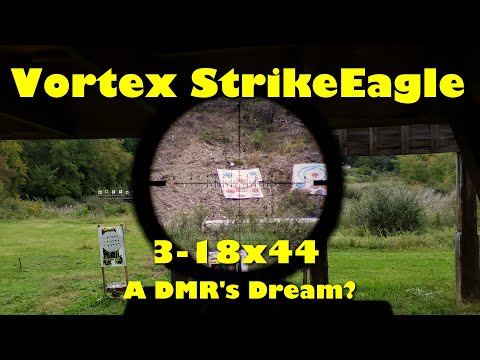 VORTEX StrikeEagle 3-18x44 EBR-7c Reticle - First Person Review