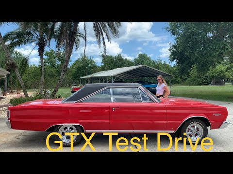1967 Plymouth GTX Test Drive - Classic Muscle Car Fun! #mopar #440 #nonamenationals #cragars