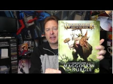 Age of Sigmar Maggotkin of Nurgle Battletome overview