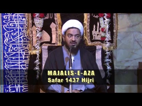 01 - [Samriyat aur Qarooniyat] - Maulana Ghulam Mohammed Mehdi Khan - Shab of 2nd Safar 1437AH