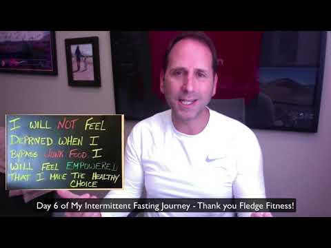 My Intermittent Fasting Journey- DAY 6 (THANKS FLEDGE FITNESS)