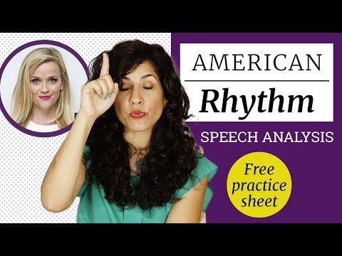 Learn American Rhythm With Reese Witherspoon (Speech Analysis + PDF)