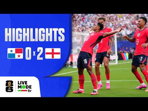 Panamá 0-2 Inglaterra (WC 2026)